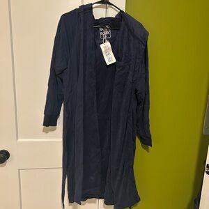 NAVY BLUE DUDE ROBE L/XL